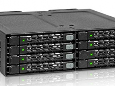 ICYDOCK MB998SP-B 2.5インチHDD8台 5インチドライブベイ用
