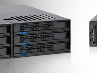 ExpressCage MB326SP-B 2.5” SATA HDD & SSD x 6台搭載用モジュールケース ホットスワップ対応 5.25”ベイサイズ