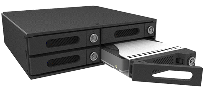 iR4300-S2 (1 CD-ROM bay 2.5″ RAID 5 Storage Solution)